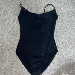 Bloch size L black dance leotard